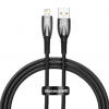 Кабель Baseus Glimmer USB to Lightning 2.4 1m Black