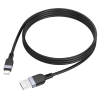 Кабель Hoco X109 USB to Lightning 2.4A 2m Black 192820