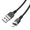 Кабель Hoco X109 USB to Lightning 2.4A 2m Black 192821