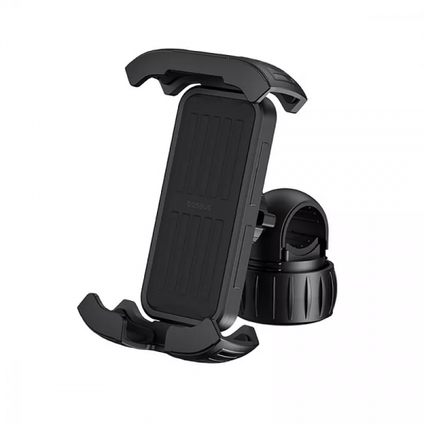 Вело/мото тримач для телефону на кермо Baseus QuickGo Black