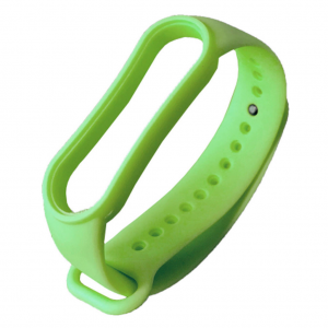 Ремінець Silicone для Xiaomi Mi Band 3/4 Pistachio