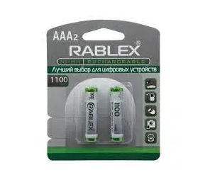 Батарейка акумуляторна 18650 Rablex 3.7V 1500mAh 1 шт ////////////////////////