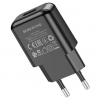 Зарядний пристрій Borofone BA64A 1USB 2.1A Black