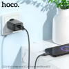 Зарядний пристрій Hoco CS21A QC3.0 1USB+кабель USB to MicroUSB 1m Black 192650