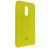 Чохол Silicone Cover Silky для Xiaomi Redmi 5 Жовтий
