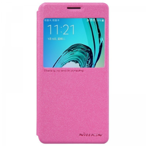 Чохол-книжка Nillkin Sparkle для Samsung Galaxy A3 2016 A310 Rose red