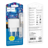 Зарядний пристрій Hoco CS11A 2.1A 1USB+кабель USB to MicroUSB 1m White 192656