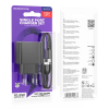 Зарядний пристрій BOROFONE BAS11A 10.5W 1USB+кабель USB to MicroUSB 1m Black 192659