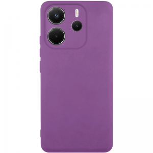 Чохол Silicone Lakshmi AAA Full Camera для Xiaomi Redmi Note 14 Purple