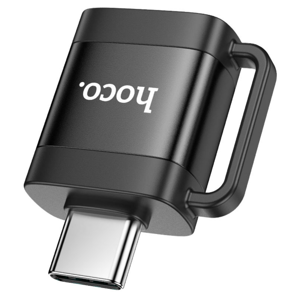 Адаптер Hoco UA31C OTG USB 3.0 to Type-C Black