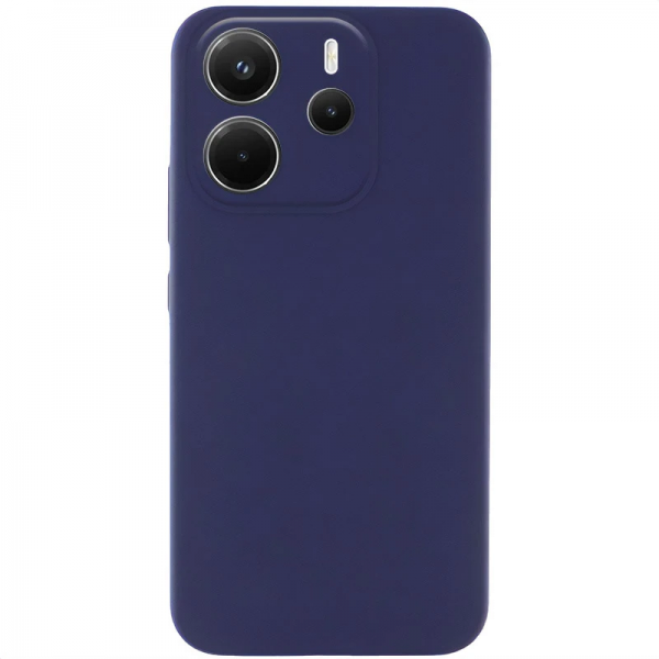 Чохол Silicone Lakshmi AAA Full Camera для Xiaomi Redmi Note 14 Midnight blue