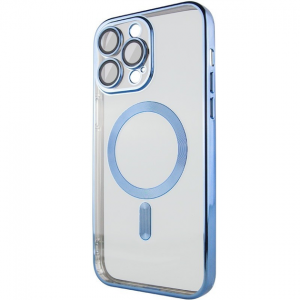 Чохол Xrome MagSafe для Iphone 11 Pro Прозорий/Sierra Blue