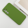 Чохол Silicone Lakshmi A Full Camera для Samsung Galaxy А15 Зелений/Dark green 192957