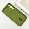 Чохол Silicone Lakshmi A Full Camera для Samsung Galaxy А15 Зелений/Dark green 192958