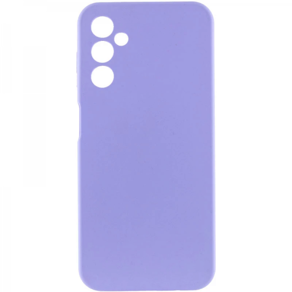 Чохол Silicone Cover Camera No Logo для Samsung Galaxy A04s Бузковий