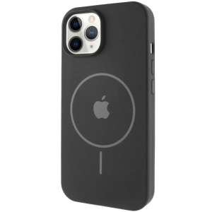 Чохол Silicone case AA Magsafe для Iphone 11 Pro Black