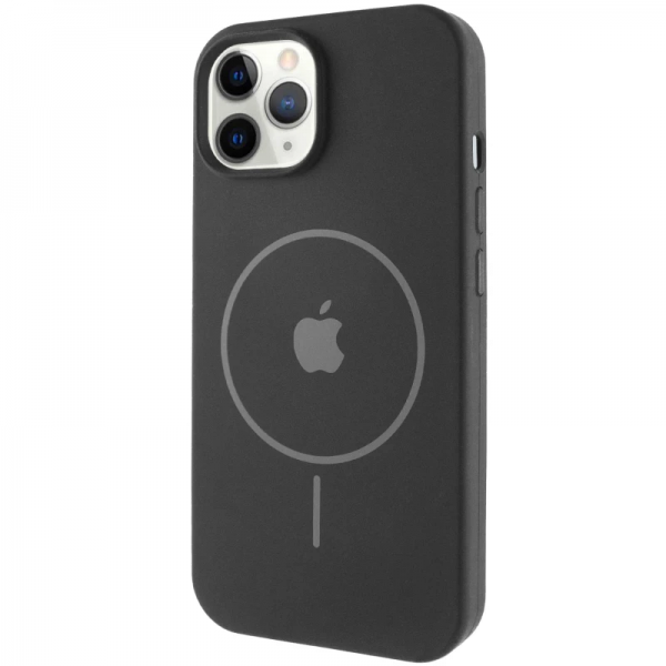 Чохол Silicone case AA Magsafe для Iphone 11 Pro Black