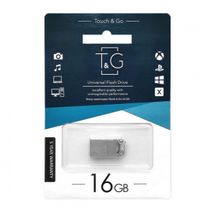 Флеш-пам’ять T&G Univirsal Flash Drive USB2.0 16Gb Black