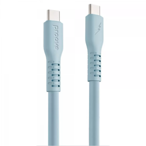 Кабель Proove Eternal Type-C to Type-C 60W 1m Light blue