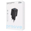 Зарядний пристрій Proove Pocket GaN Plus Type-C+USB 25W Black 193402
