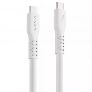 Кабель Proove Eternal Type-C to Type-C 60W 1m White