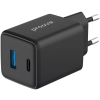 Зарядний пристрій Proove Pocket GaN Plus Type-C+USB 25W Black 193404