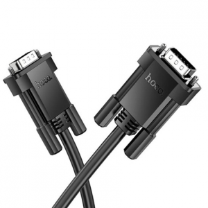 Кабель Hoco US11 HD VGA to VGA 1м Black