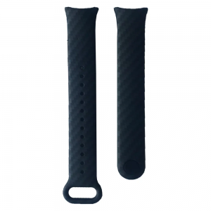 Ремінець Silicone для Xiaomi Mi Band 8/9 Carbon