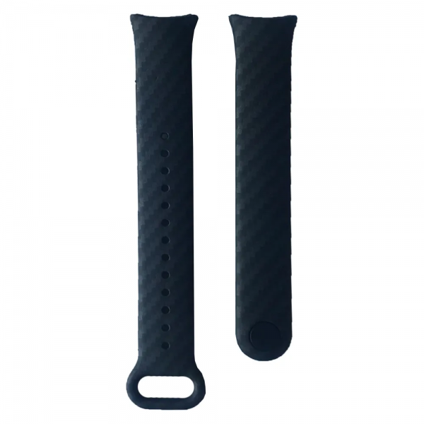 Ремінець Silicone для Xiaomi Mi Band 8/9 Carbon