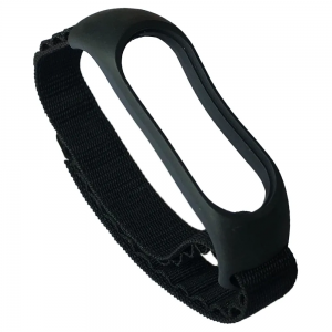 Ремінець Alpine Loop для Xiaomi Mi Band 3/4/5/6/7 Black