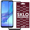 Захисне скло Premium SKLO для Oppo A76 / А96 Black