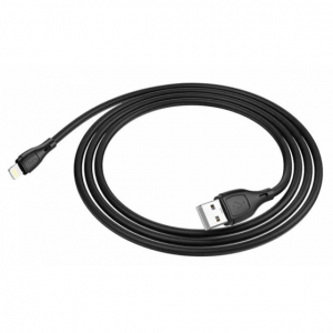 Кабель Hoco X61 USB to Lightning 2.4A 1м Black
