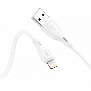 Кабель Hoco X61 USB to Lightning 2.4A 1м White