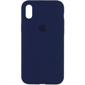 Чохол Silicone Case для Iphone XS Max Синій/Deep navy