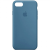 Чохол Silicone Case для Iphone 7 / 8 / SE 2020 Синій/Blue Jay