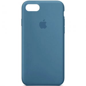 Чохол Silicone Case для Iphone 7 / 8 / SE 2020 Синій/Blue Jay