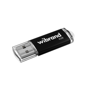 Флеш-пам’ять Wibrand Cougar USB2.0 8Gb Black