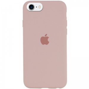 Чохол Silicone Case для Iphone 7 / 8 / SE 2020 Рожевий/Chalk Pink