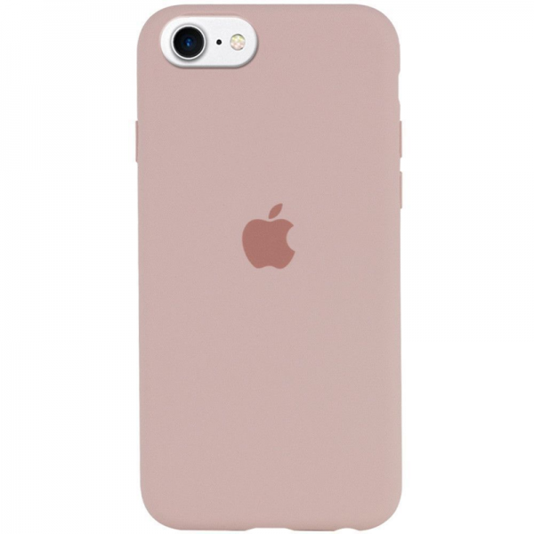 Чохол Silicone Case для Iphone 7 / 8 / SE 2020 Рожевий/Chalk Pink