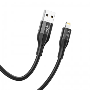 Кабель Hoco X72 USB to Lightning 2.4A 1м Black