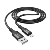Кабель Hoco X72 USB to Lightning 2.4A 1м Black 193845
