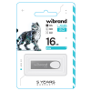 Флеш-пам’ять Wibrand Irbis USB2.0 16Gb Silver 193505