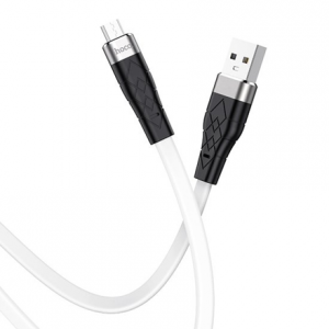 Кабель Hoco X53 USB to MicroUSB 2.4A 1м White