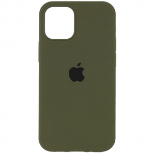 Чохол Silicone Case для Iphone 13 Mini Зелений/Dark Olive