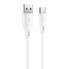 Кабель Hoco X61 USB to Type-C 3A 1м White