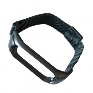 Ремінець Milanese Loop для Xiaomi Mi Band 3/4/5/6 Grey