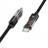 Кабель Hoco U116 Type-C to Type-C 60W 1.2m Black 193873