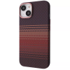 Чохол WAVE Gleam MagSafe для Iphone 14 Gold stripes
