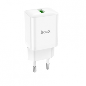 Зарядний пристрій HOCO N26 QC3.0 1USB 18W White