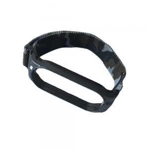 Ремінець Milanese Loop для Xiaomi Mi Band 3/4/5/6 Camouflage Brown
